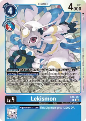 Lekismon - Animal Colosseum (EX05-017 R)