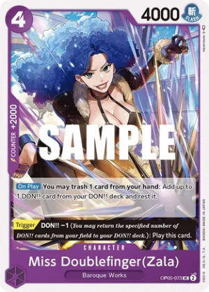 Miss Doublefinger(Zala) - Awakening of the New Era (OP05-073 UC)