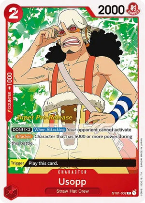 Usopp - Super Pre-Release Starter Deck 1: Straw Hat Crew (ST-01 PRE)