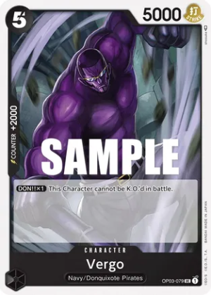 Vergo - Pillars of Strength (OP03-079 UC)