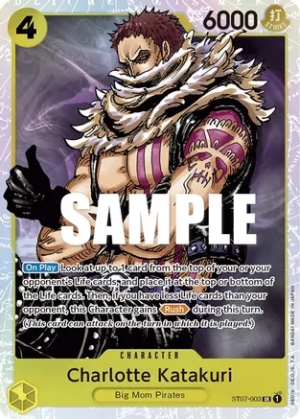 Charlotte Katakuri - Starter Deck 7: Big Mom Pirates (ST07-003 SR)