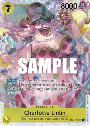 Charlotte Linlin (010) - Starter Deck 7: Big Mom Pirates (ST07-010 SR)