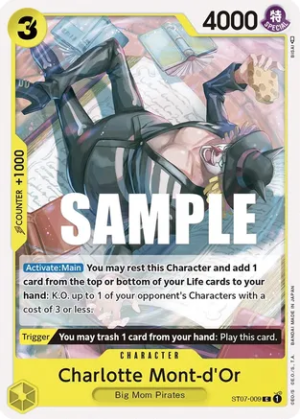 Charlotte Mont-d'Or - Starter Deck 7: Big Mom Pirates (ST07-009 C)