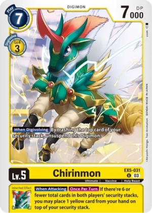 Chirinmon - Animal Colosseum (EX05-031 U)