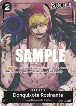 Donquixote Rosinante (Box Topper) - Paramount War (OP02-108 C)