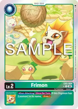 Frimon (Animal Colosseum Box Promotion Pack) - Animal Colosseum (EX05)
