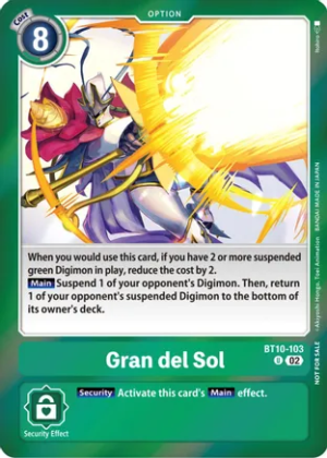 Gran del Sol (Event Pack 5) - Xros Encounter (BT10-103 U)