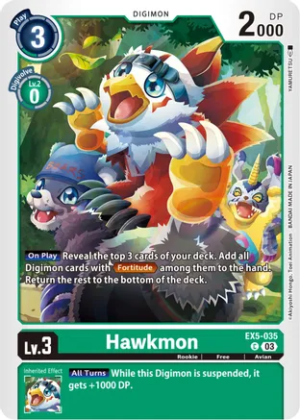 Hawkmon - Animal Colosseum (EX05-035 C)