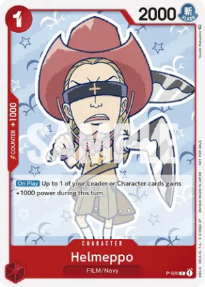 Helmeppo (One Piece Film Red) - One Piece Promotion Cards (OP-PR)