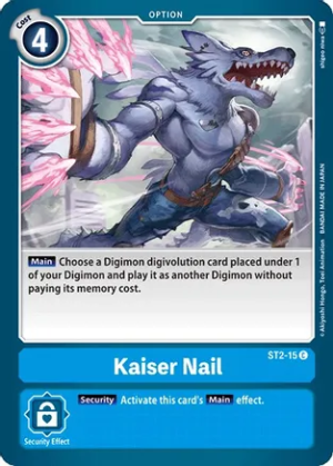 Kaiser Nail - Starter Deck 02: Cocytus Blue (ST2-15 C)