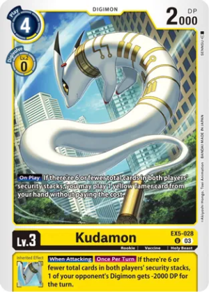 Kudamon - Animal Colosseum (EX05-028 U)