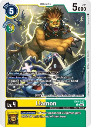 Liamon - Animal Colosseum (EX5-030 C)