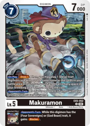 Makuramon - Animal Colosseum (EX05-052 C)