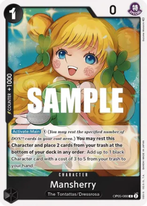 Mansherry - Awakening of the New Era (OP05-088 R)