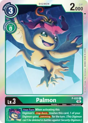 Palmon - P-032 (Resurgence Booster Reprint) - Resurgence Booster (RB-01)