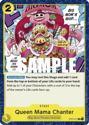 Queen Mama Chanter - Starter Deck 7: Big Mom Pirates (ST07-017 C)