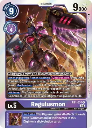 Regulusmon - Resurgence Booster (RB1-030 R)