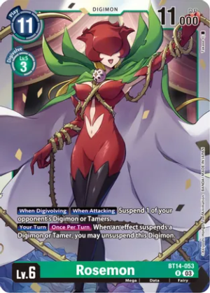 Rosemon - Blast Ace (BT14-053 R)