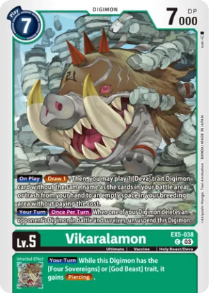 Vikaralamon - Animal Colosseum (EX05-038 C)