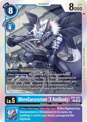 WereGarurumon (X Antibody) - Animal Colosseum (EX05-023 R)