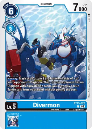 Divermon - Exceed Apocalypse (BT15-028 C)
