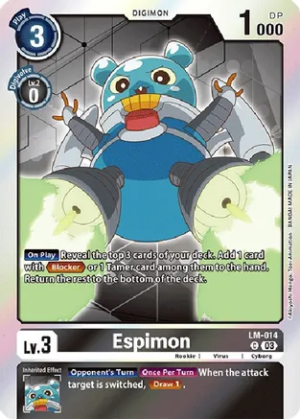 Espimon (English Exclusive) - Exceed Apocalypse (BT15)(LM-014 C)