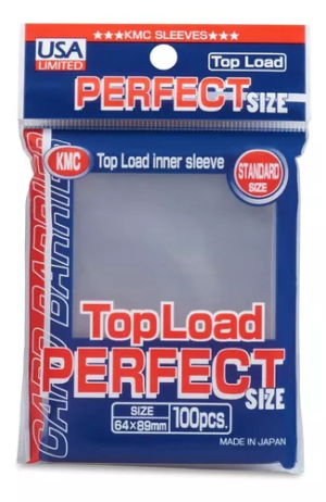 Folios perfect size standard kmc (100 unidades)