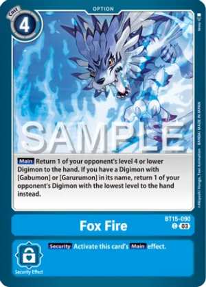Fox Fire - Exceed Apocalypse (BT15-090 C)