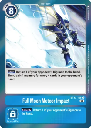 Full Moon Meteor Impact - Versus Royal Knights (BT13-105 R)