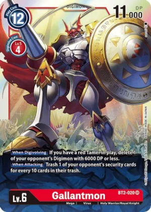 Gallantmon - Release Special Booster (BT2-020 SR)