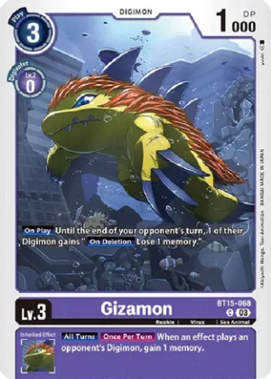 Gizamon - Exceed Apocalypse (BT15-068 C)