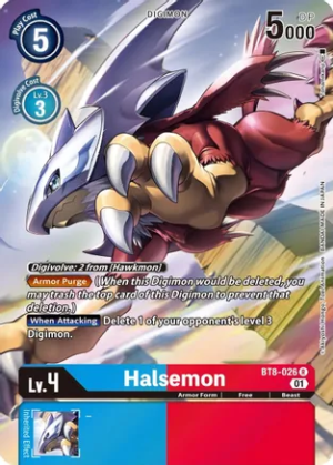 Halsemon (Alternate Art) - New Awakening (BT08-026 R)