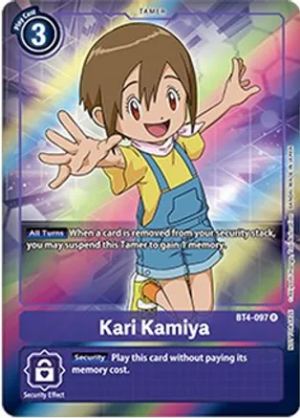 Kari Kamiya (Box Topper) - Great Legend (BT04-097 R)