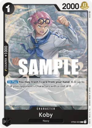 Koby - Starter Deck 6: Absolute Justice (ST06-002 C)
