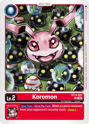 Koromon - Blast Ace (BT14-001 U)