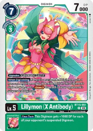 Lillymon (X Antibody) - Exceed Apocalypse (BT15-051 C)