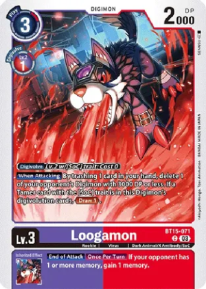 Loogamon - Exceed Apocalypse (BT15-071 C)