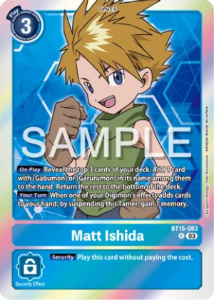 Matt Ishida - Exceed Apocalypse (BT15-083 R)