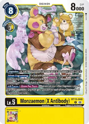 Monzaemon (X Antibody) - Exceed Apocalypse (BT15-040 C)