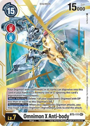 Omnimon (X Antibody) (Resurgence Booster Reprint) - Resurgence Booster (RB-01)