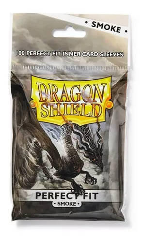 Fundas Dragon Shield Perfect Fit Smoke Standard 63 Mm X 88 Mm