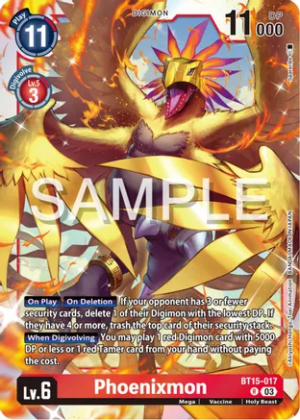 Phoenixmon - Exceed Apocalypse (BT15-017 R)