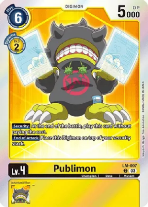 Publimon (English Exclusive) - Exceed Apocalypse (BT15) (LM-007 C)
