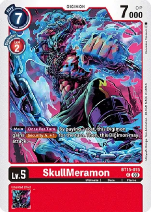 SkullMeramon - Exceed Apocalypse (BT15-015 C)