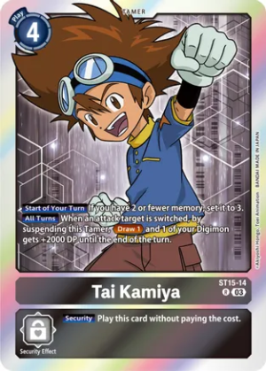 Tai Kamiya - Starter Deck 15: Dragon of Courage (ST15-14 R)