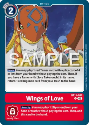 Wings of love - Exceed Apocalypse (BT15-088 U)