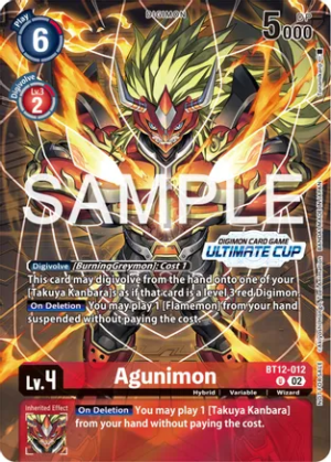 Agunimon (Ultimate Cup 2024) - Across Time (BT12)