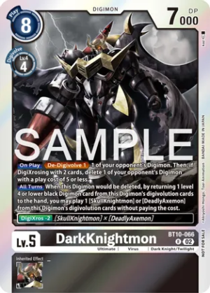DarkKnightmon (Event Pack 6) - Xros Encounter (BT10)