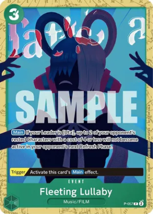 Fleeting Lullaby (Starter Deck 11: Uta Deck Battle) - One Piece Promotion Cards (OP-PR)