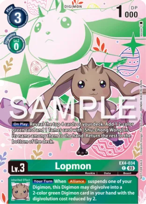 Lopmon (Spring Break Event 2024) - Alternative Being Booster (EX4-034)